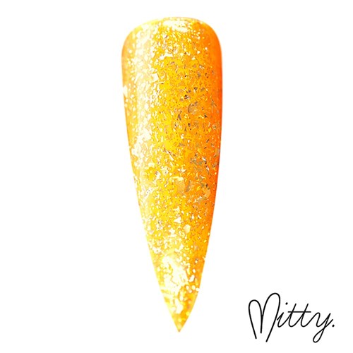 Gel Polish - Platinum Glitter - Citrus Crush